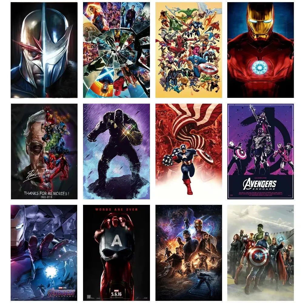 Marvel Superheroes Avengers Decor