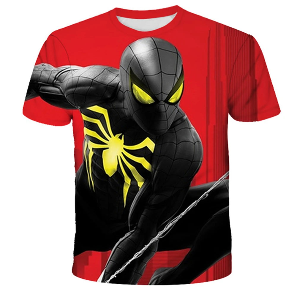 Spider-Man & Avengers 3D Printed Summer T-Shirts - Image 15