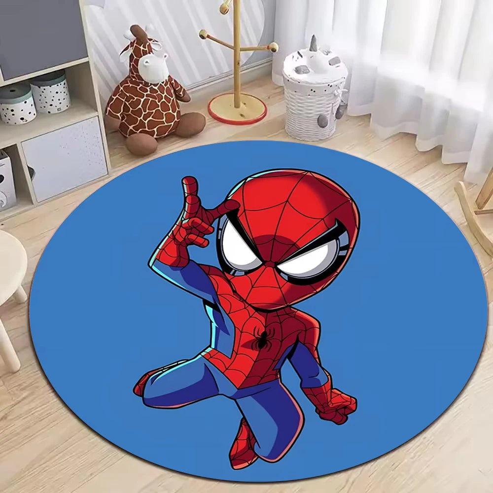 MINISO Disney Spider-Man Round Carpet - Image 23