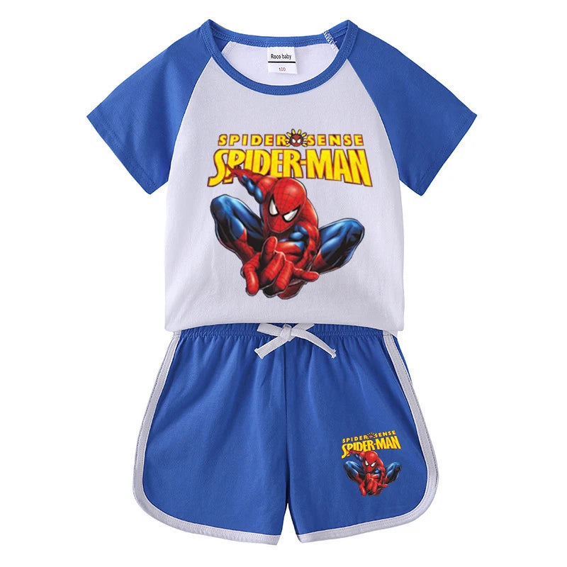 Boys’ Summer Spider-Man Outfit Set - Image 33