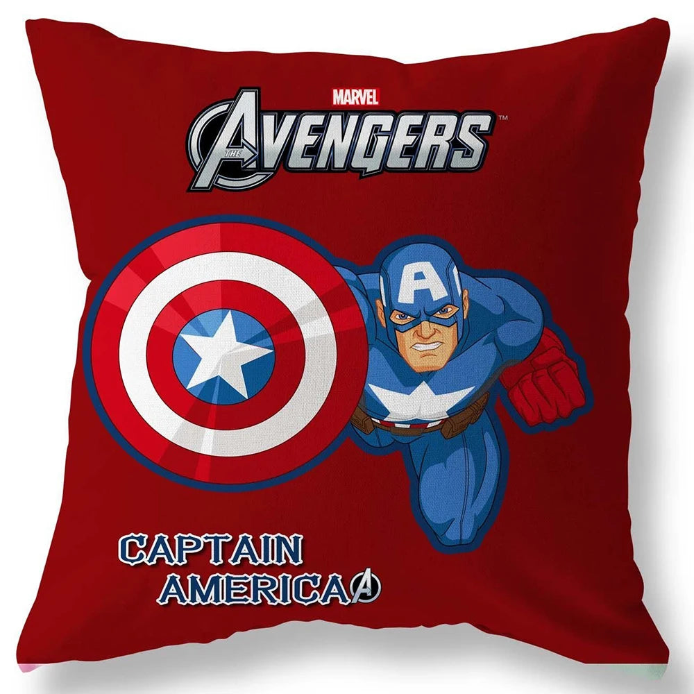 Superhero Spider-Man & Iron Man Pillow Cover - Image 9