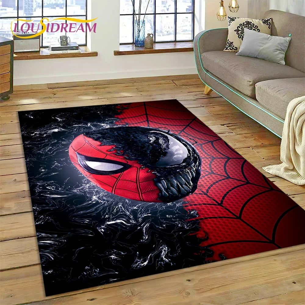 Superhero Marvel Avengers Spider-Man Cartoon Carpet - Image 18