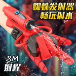 Summer New Spider-Man Figure Glove Launcher Set