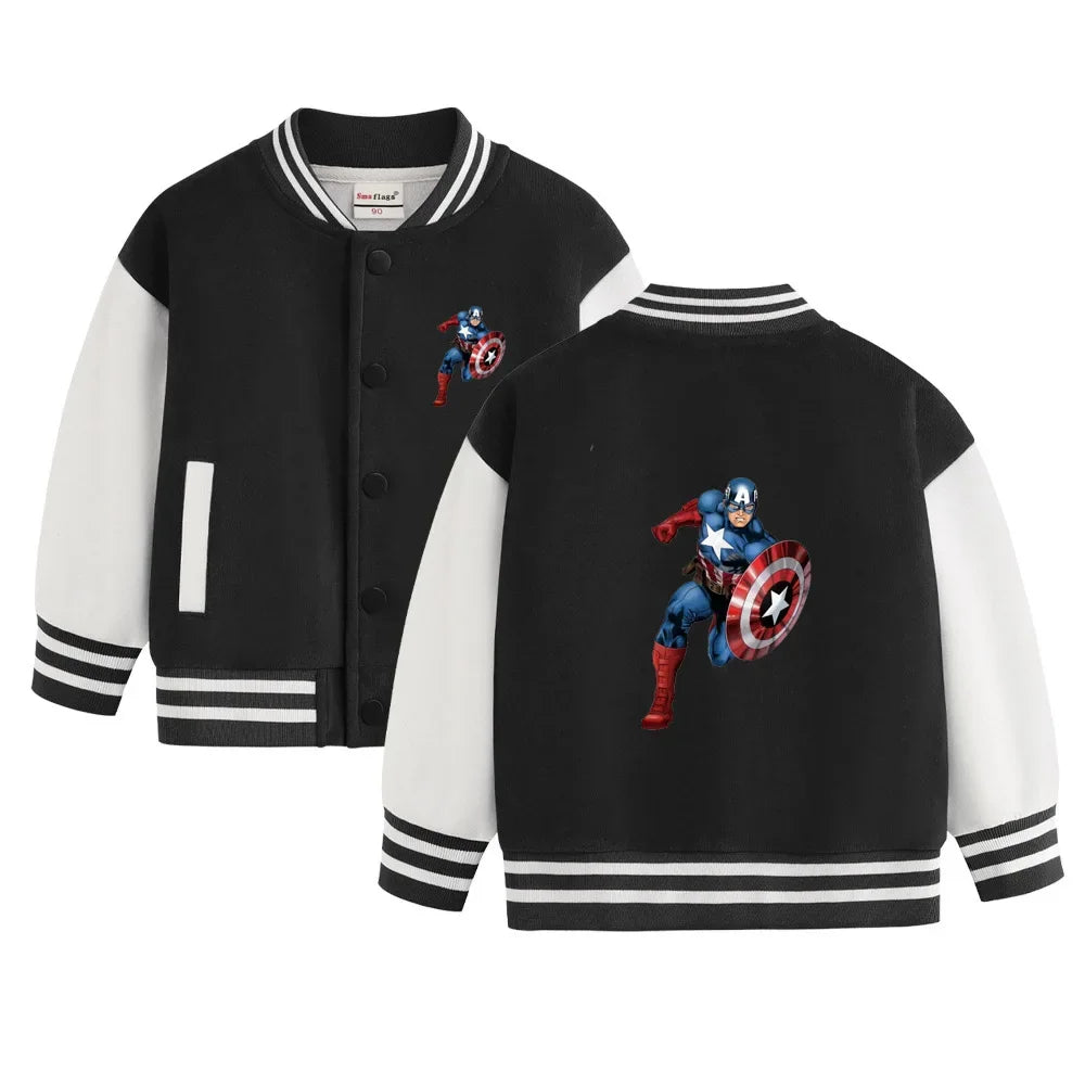 Spider-Man Print Kids Baseball Jersey - Image 31