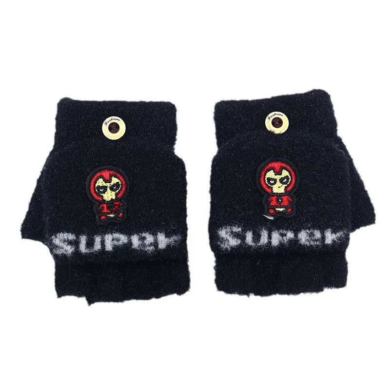 MINISO Spider-Man Half-Finger Gloves - Image 2