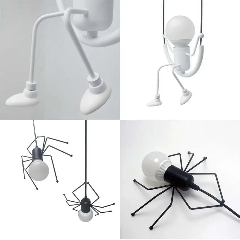 Pendant Light Nordic Little Man Spider - Image 4