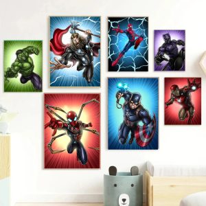 MINISO Marvel Avengers Glow Poster