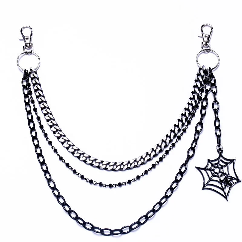 Spider Web Keychain & Pants Chain - Image 4