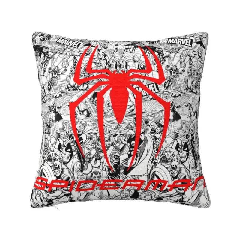 Custom Spider-Man Superhero Cushion Cover