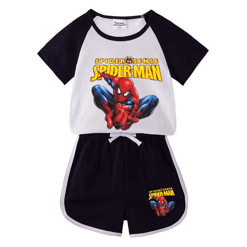 Boys’ Summer Spider-Man Outfit Set - Image 25