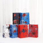 24pcs Red & Blue Spider-Man Paper Favor Bags