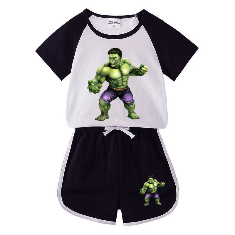 Boys’ Summer Spider-Man Outfit Set - Image 16