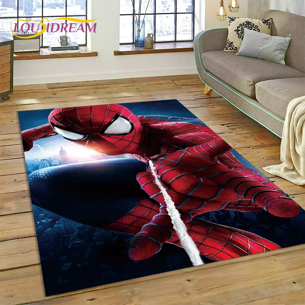 Superhero Marvel Avengers Spider-Man Cartoon Carpet - Image 5