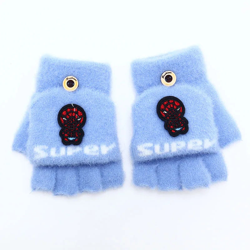 MINISO Spider-Man Half-Finger Gloves - Image 8