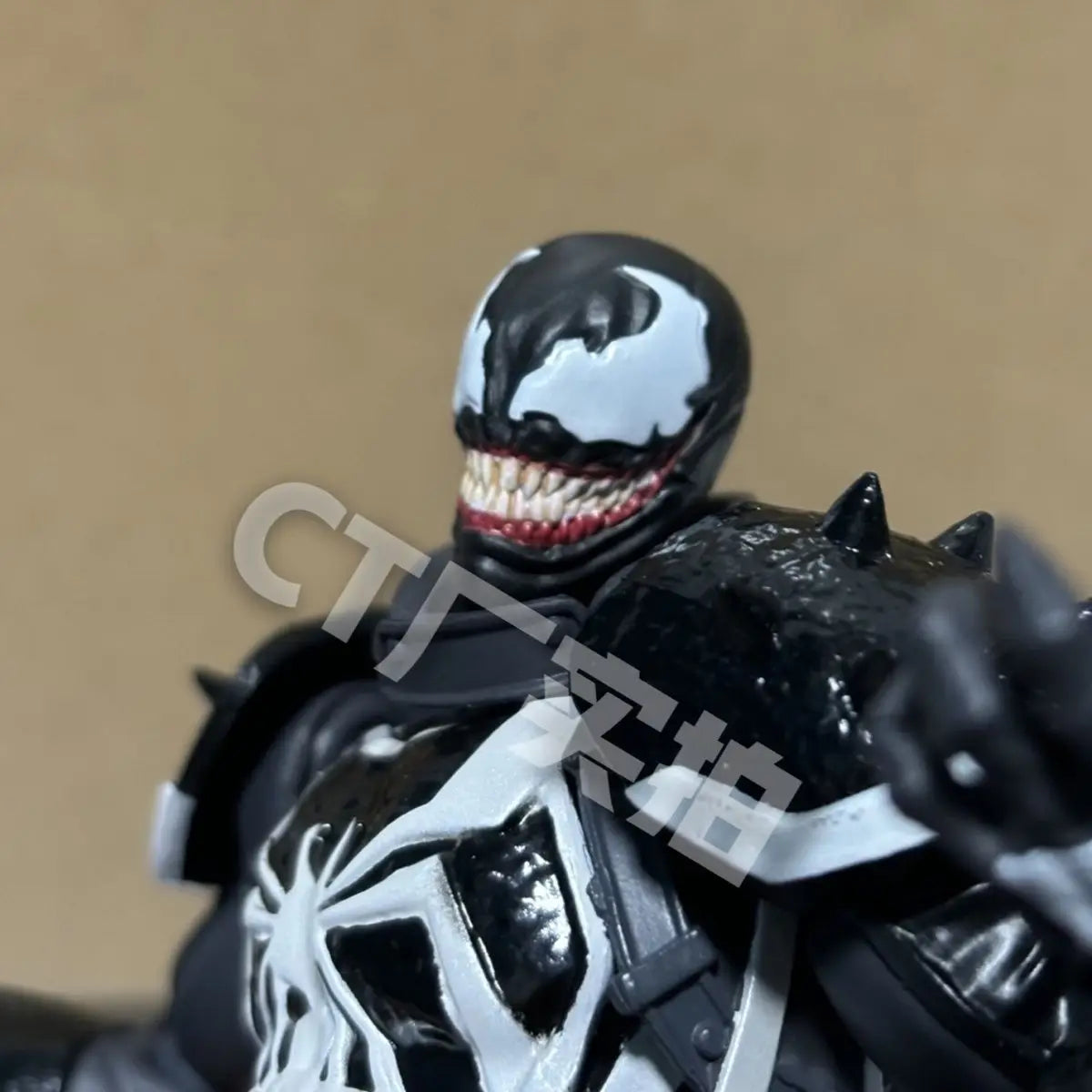 New In Stock CT Toys Spider-Man SHF Agent Venom Figure - Image 4