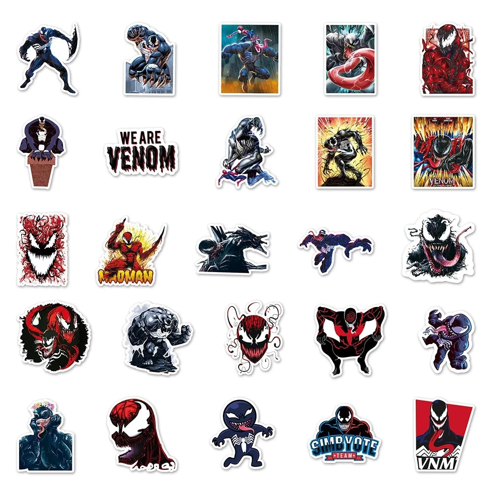 Comics Movie Carnage & Venom Villain Stickers - Image 6