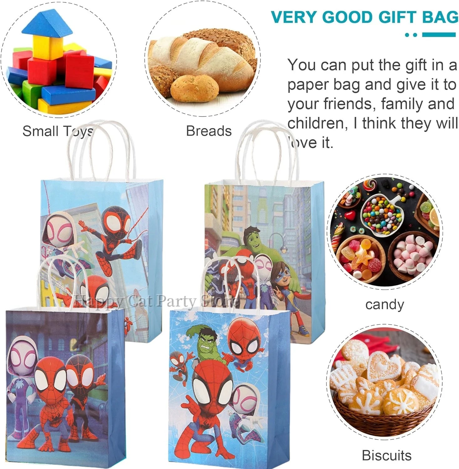 Spider-Man Paper Gift Bags - Image 2