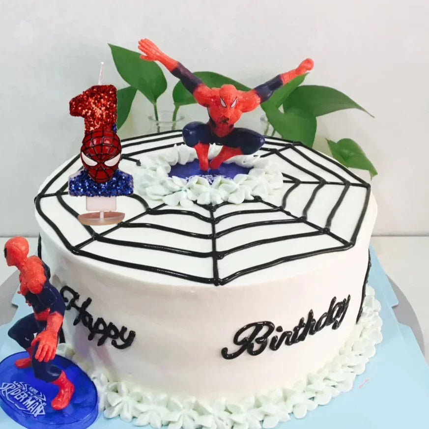 Disney Spider-Man Birthday Candle - Image 3