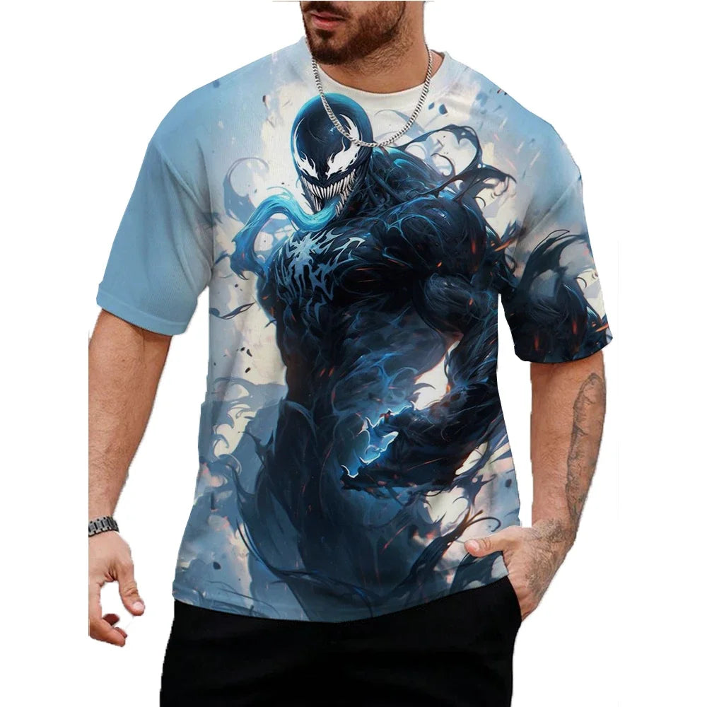 Spider-Man & Venom Graphic Men’s T-Shirt - Image 2