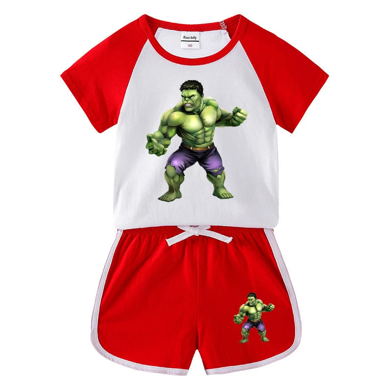 Boys’ Summer Spider-Man Outfit Set - Image 15