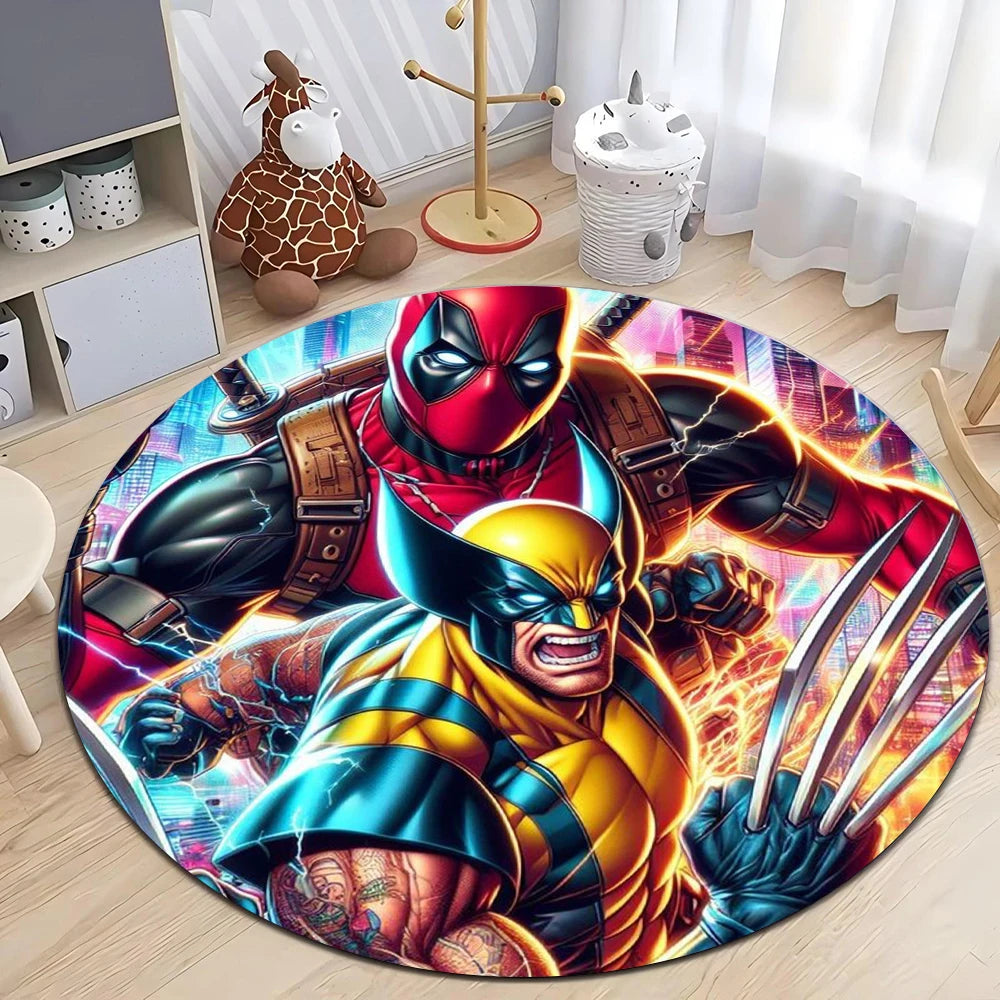MINISO Marvel Spider-Man Round Rug - Image 18