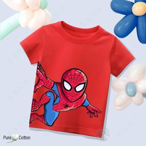 Children’s Pure Cotton Spider-Man T-Shirt