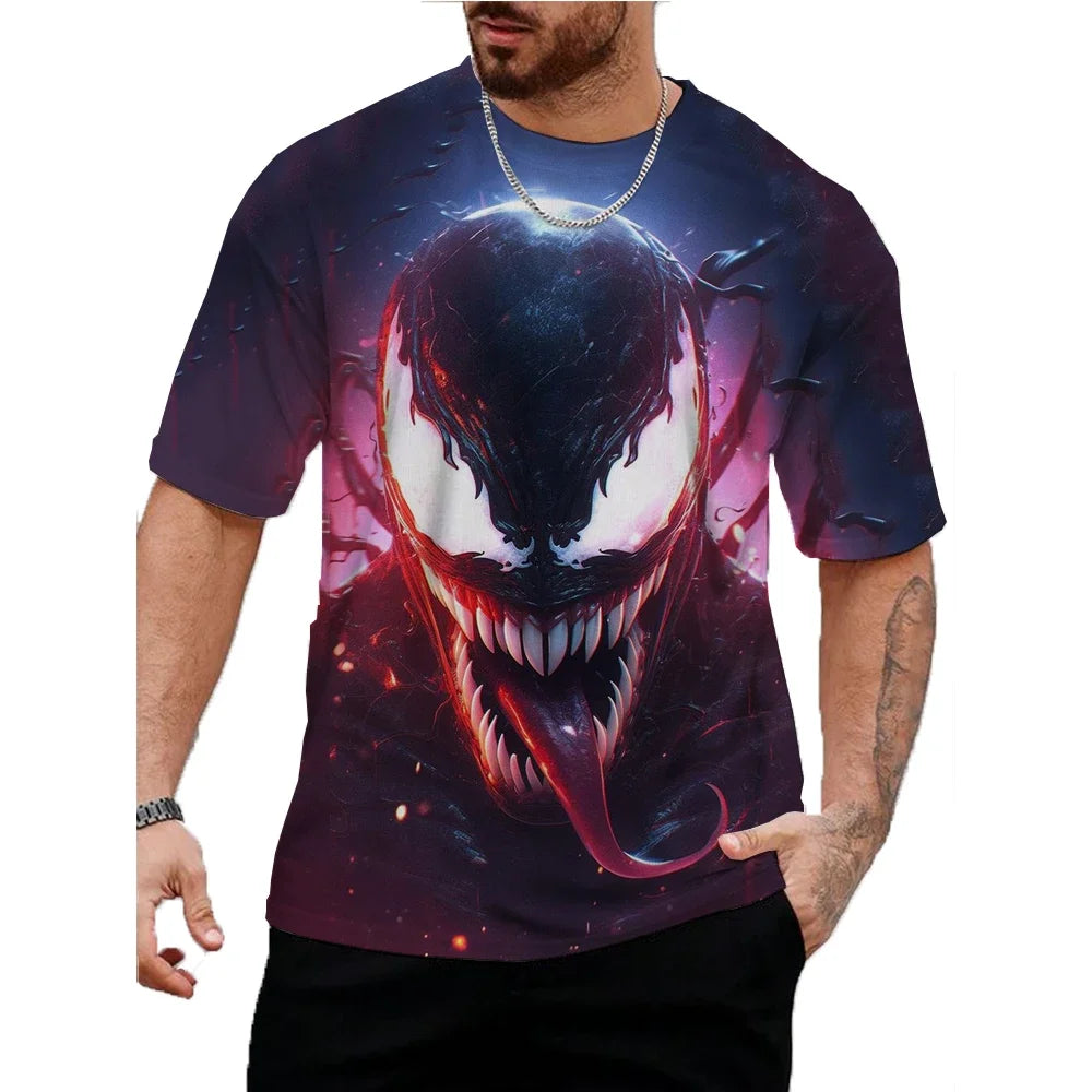 Spider-Man & Venom Graphic Men’s T-Shirt - Image 3