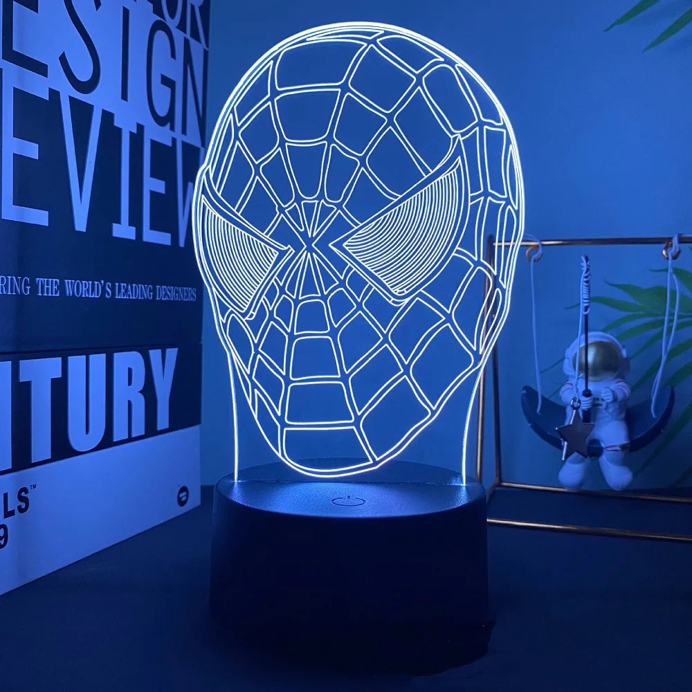 Spider-Man & Venom 3D Acrylic Night Light - Image 8
