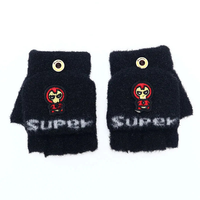 MINISO Spider-Man Half-Finger Gloves - Image 5