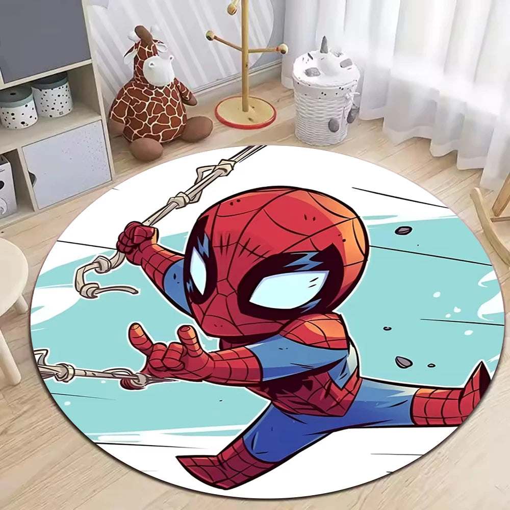MINISO Spider-Man Kids Round Rug - Image 27