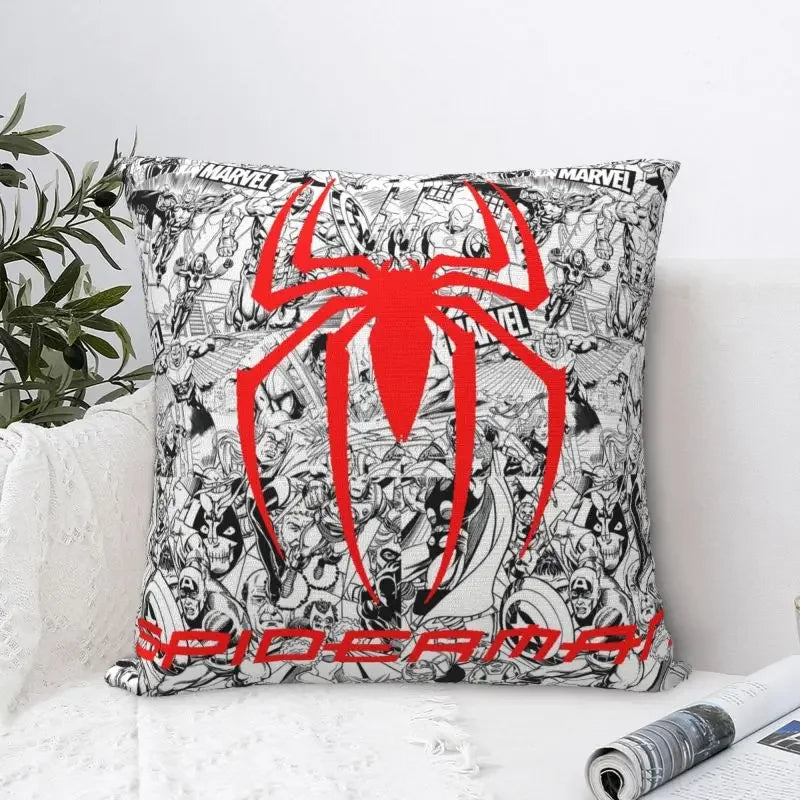Custom Spider-Man Superhero Cushion Cover - Image 4