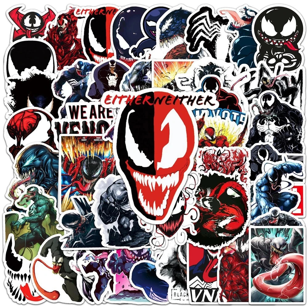 Comics Movie Carnage & Venom Villain Stickers - Image 3