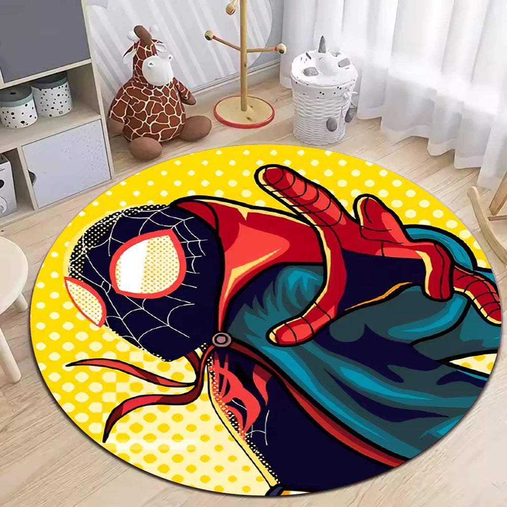 MINISO Spider-Man Kids Round Rug - Image 6