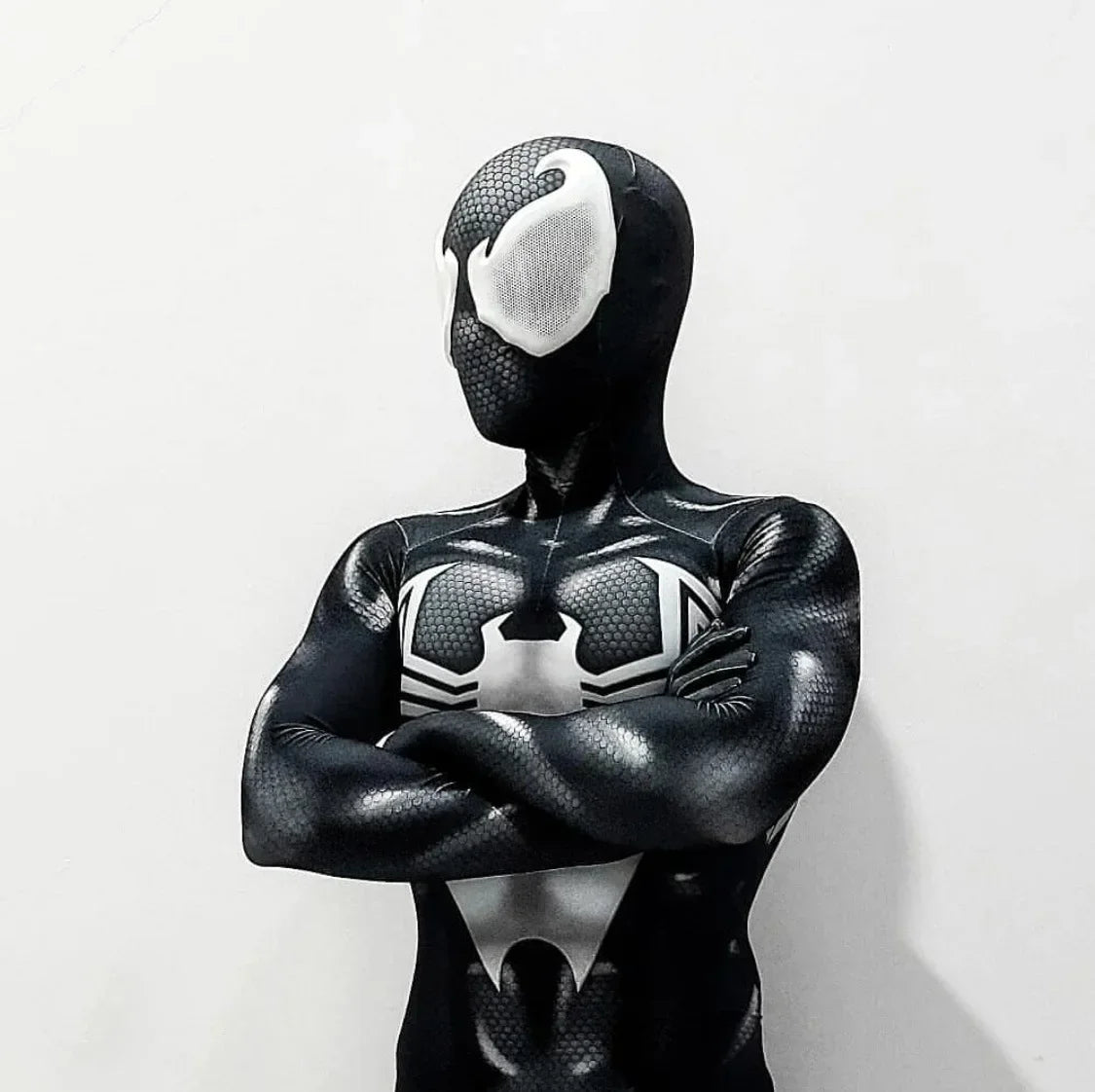 Anime Symbiote Spider-Man Cosplay Costume - Image 2
