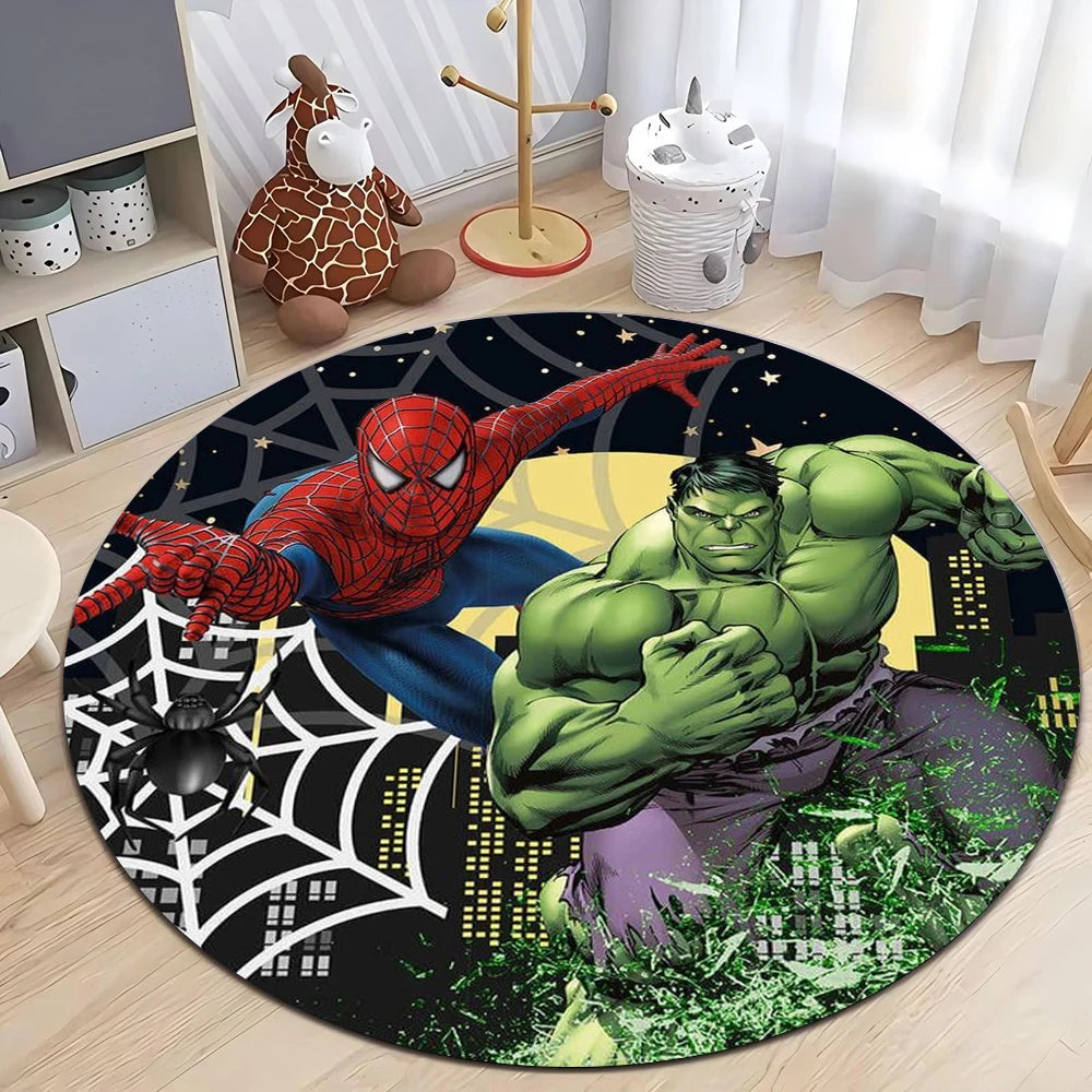 MINISO Marvel Spider-Man Round Rug - Image 9