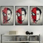 SpiderMan Superhero Wall Art Poster